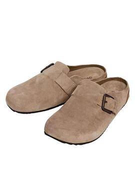 Zoccoli Pepe Jeans Corby beige per uomo