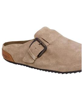 Zoccoli Pepe Jeans Corby beige per uomo