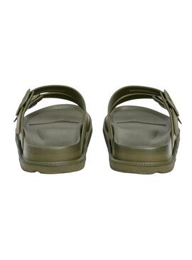 Sandali Pepe Jeans Ocean Brand verdi per uomo