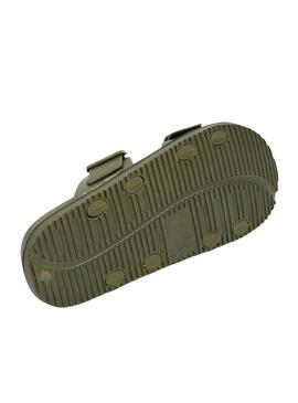 Sandali Pepe Jeans Ocean Brand verdi per uomo