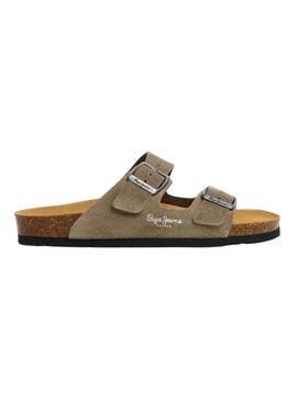 Sandali Pepe Jeans Oban beige per uomo