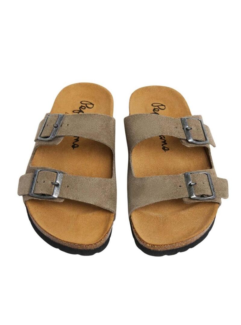 Sandali Pepe Jeans Oban beige per uomo