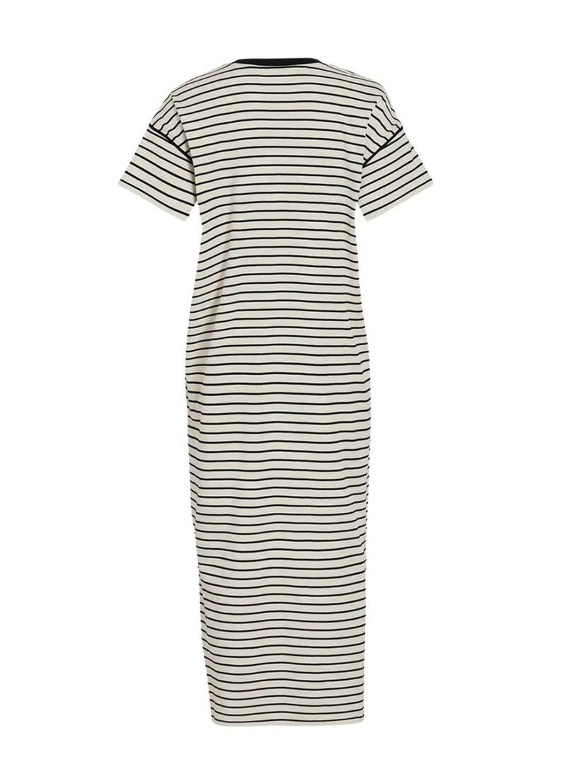 Abito Vila Sinny bianco e nero per donna