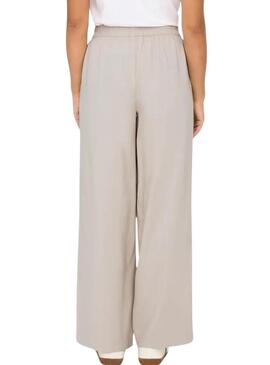 Pantaloni Only Laris beige per donna