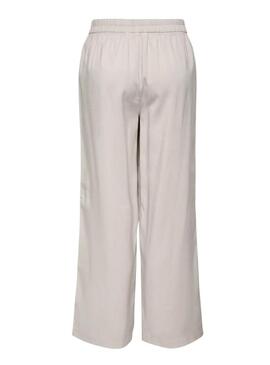 Pantaloni Only Laris beige per donna