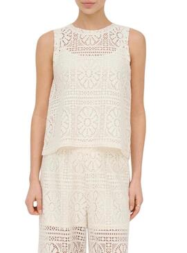 Top Only Llian bianco per donna.