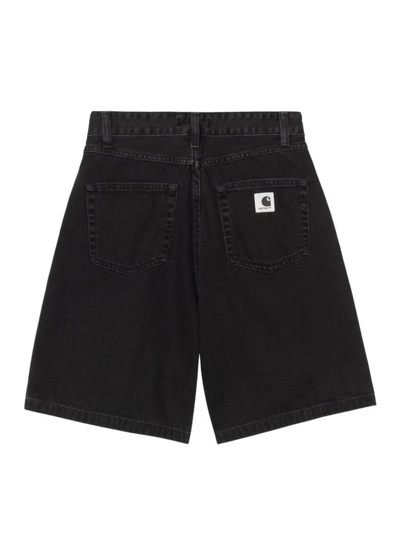 Bermudas Carhartt Alta nero per donna