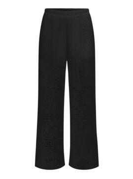 Pantaloni Only Llian Lace neri per donna