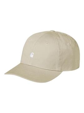 Cappellino Carhartt Madison Logo beige per donna e uomo