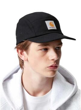 Cappello Carhartt Backley nero per donna e uomo.