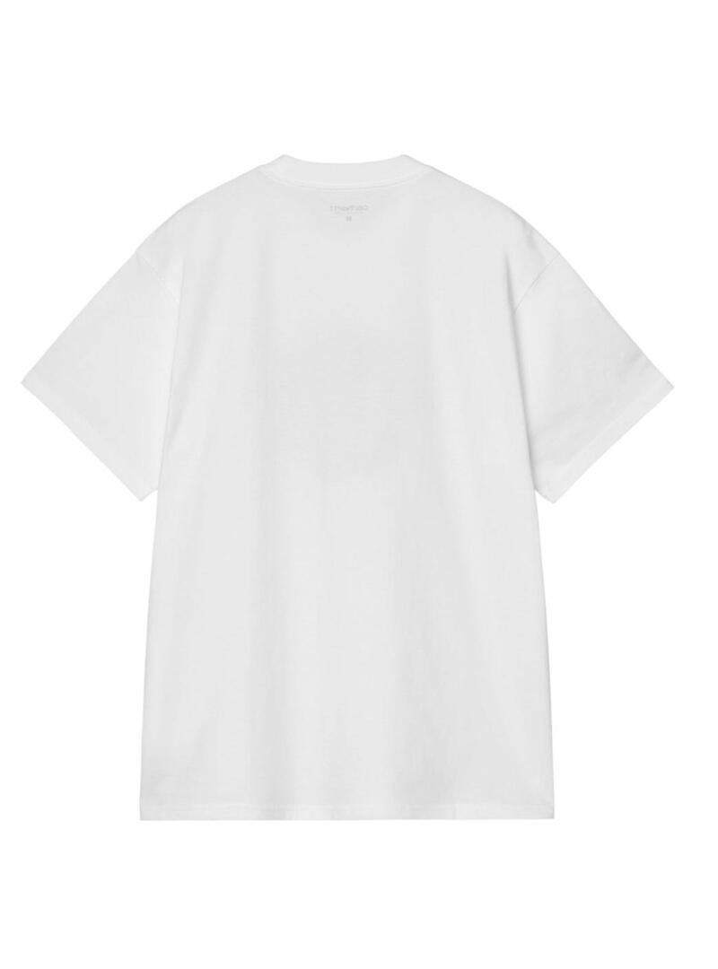 Maglietta Carhartt Spoiled bianca per uomo