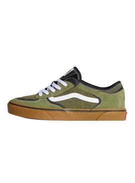 Scarpe da ginnastica Vans Rowley verdi per uomo