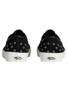 Scarpe Vans Metal nere per donna.