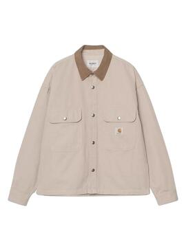Giubbotto Carhartt Prescott beige per uomo.