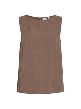 Top Vila Vizina marrone per donna.