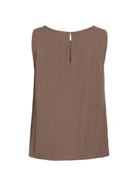 Top Vila Vizina marrone per donna.