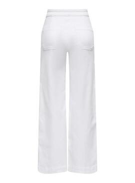 Pantaloni in denim bianchi Only Madison da donna