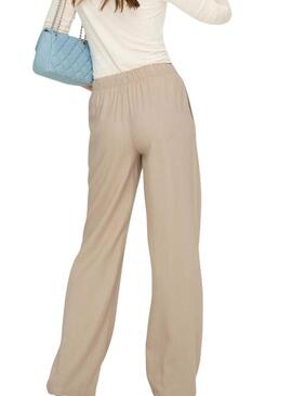 Pantaloni Only Goa beige per donna