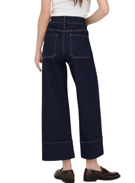 Pantaloni in denim scuro Only Madison per donna.