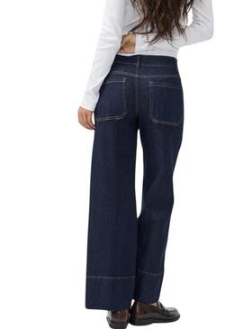 Pantaloni in denim scuro Only Madison per donna.