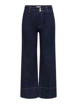 Pantaloni in denim scuro Only Madison per donna.