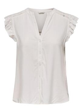 Blusa Only Rosella bianca per donna