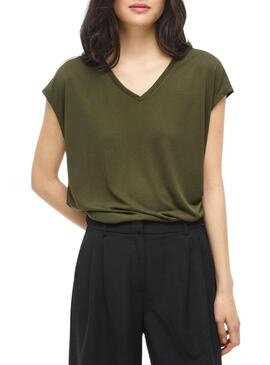 Maglietta Verde Vila Vimodala per Donna