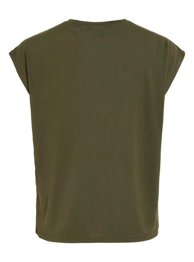 Maglietta Verde Vila Vimodala per Donna