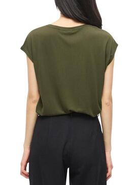 Maglietta Verde Vila Vimodala per Donna