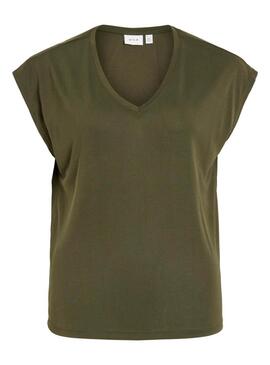Maglietta Verde Vila Vimodala per Donna
