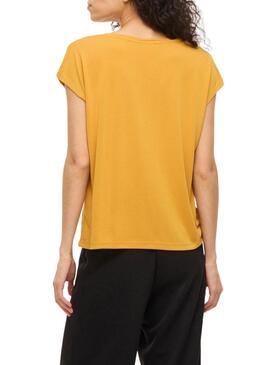 Maglietta Vila Vimodala mostarda per donna