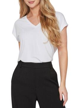 Maglietta Vila Vimodala bianca per donna