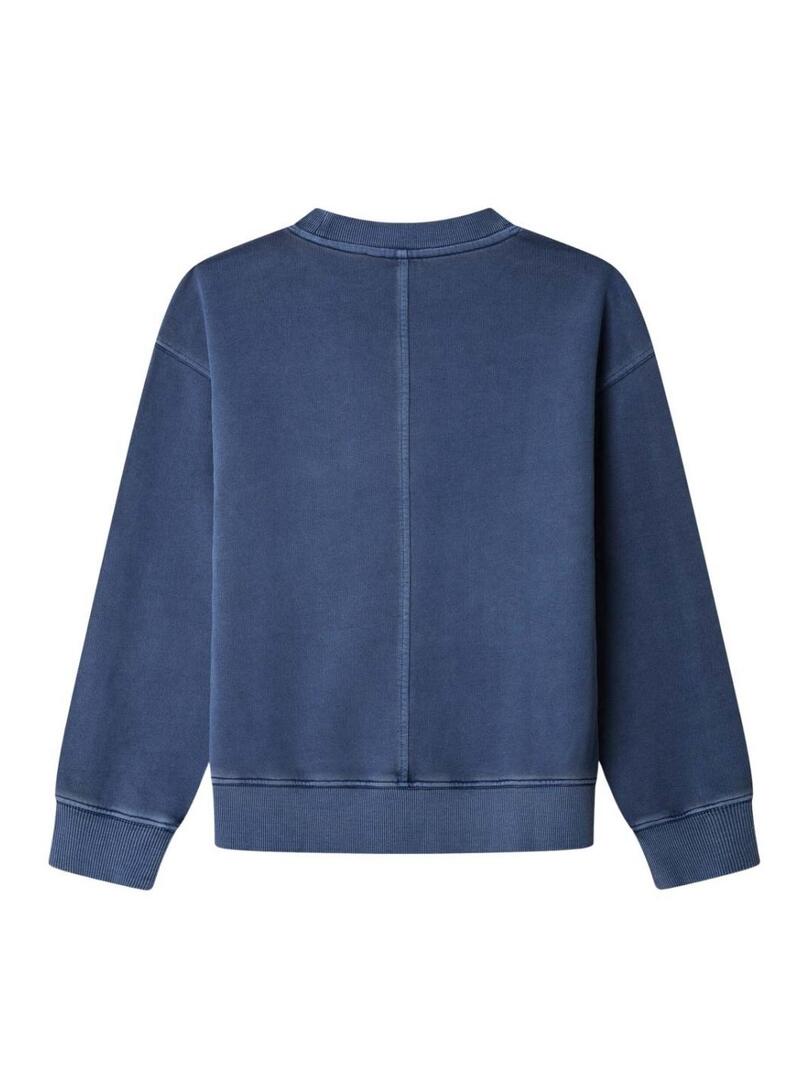 Felpa Pepe Jeans William blu indaco per bambino
