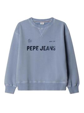 Felpa Pepe Jeans Ben azzurra per bambino