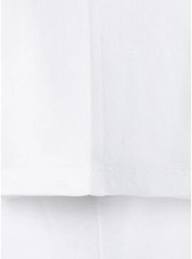 Maglietta Pepe Jeans Ash stampa grafica bianca per ragazzo