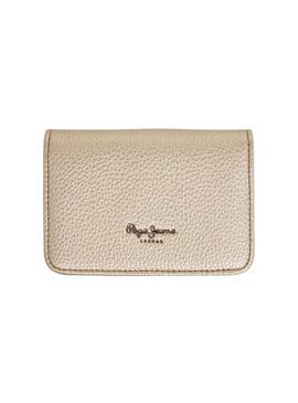 Borsa Pepe Jeans Tyler dorata per donna