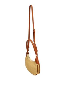 Borsa Pepe Jeans Trish in rafia per donna
