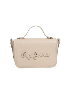 Borsa Pepe Jeans Nina beige per donna