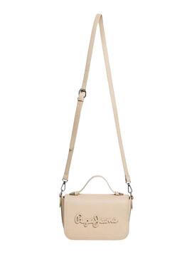 Borsa Pepe Jeans Nina beige per donna