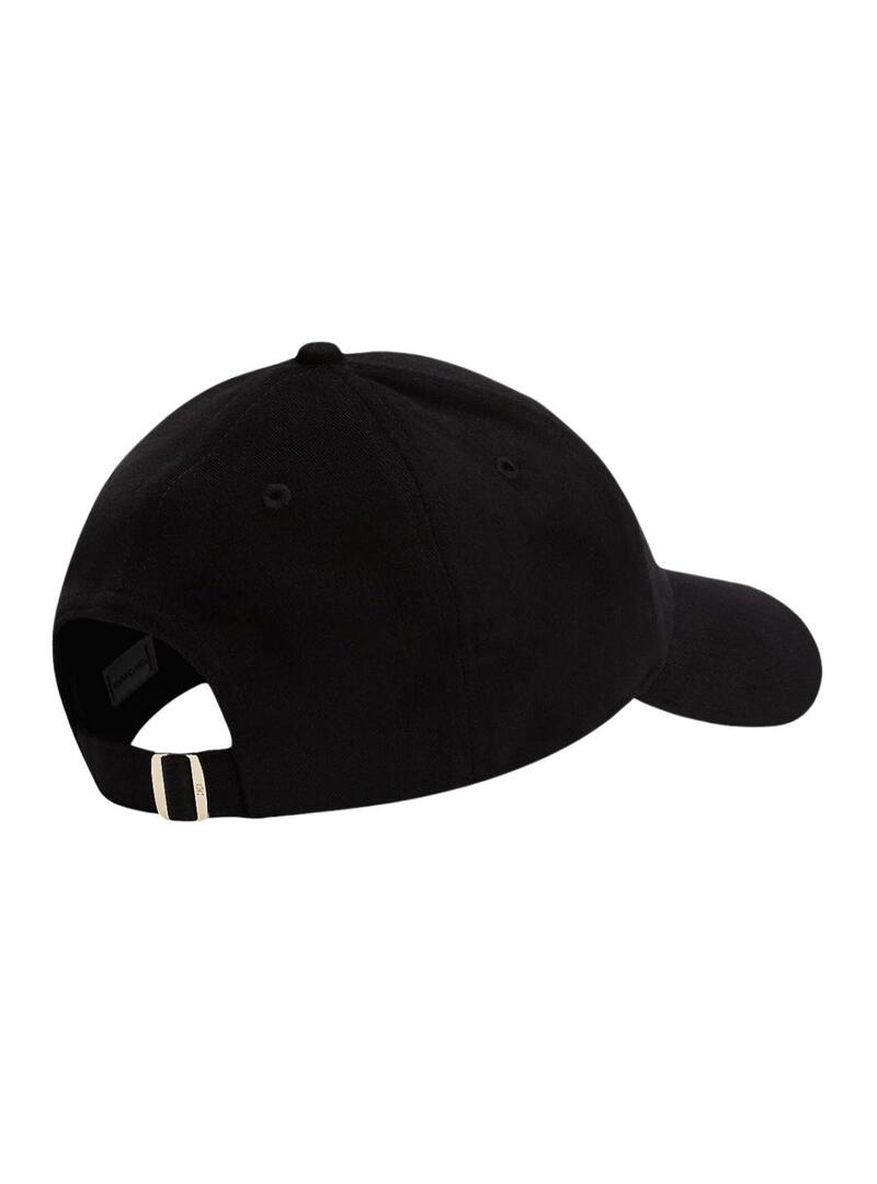 Cappello nero Tommy Hilfiger Elevated Chic per donna.
