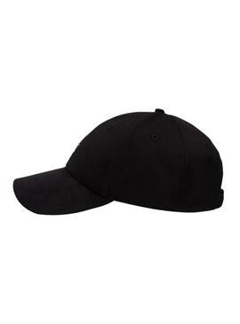 Cappello nero Tommy Hilfiger Elevated Chic per donna.