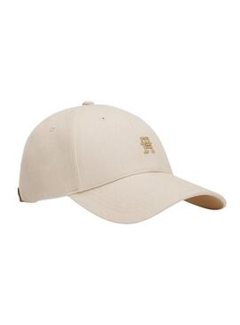 Cappello Tommy Hilfiger Elevated Chic beige per donna