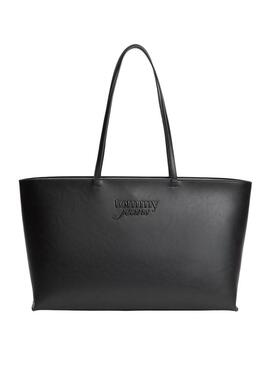 Borsa Tommy Jeans Must tote nera per donna