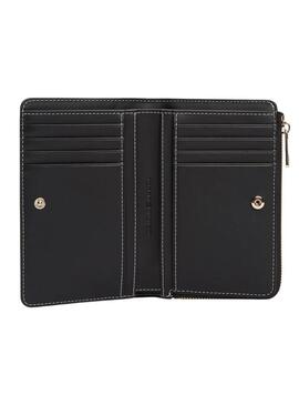 Portafoglio Tommy Hilfiger Monoplay Icon marrone per donna