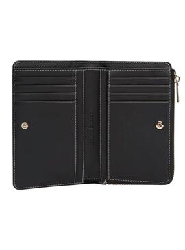 Portafoglio Tommy Hilfiger Monoplay Icon marrone per donna