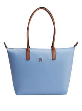 Borsa Tommy Hilfiger Popette blu per donna