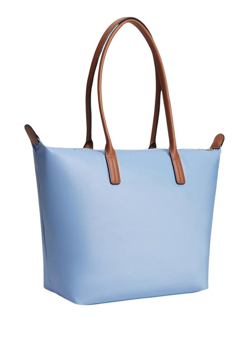 Borsa Tommy Hilfiger Popette blu per donna