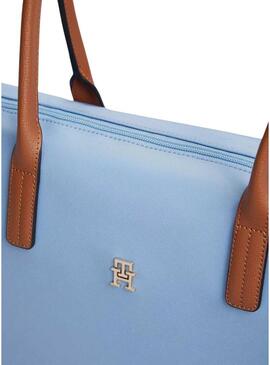 Borsa Tommy Hilfiger Popette blu per donna