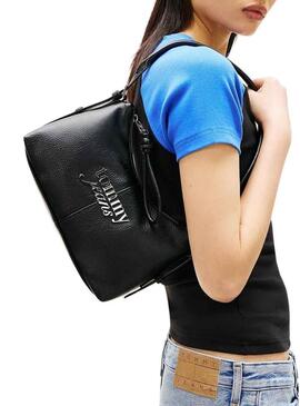 Borsa Tommy Jeans Bold nera per donna