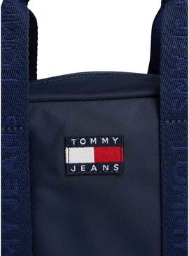 Borsa Tommy Jeans Daily a tracolla blu per donna